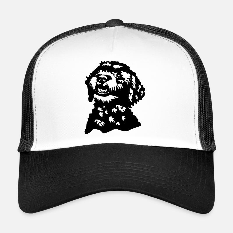 Lagotto Romagnolo head Trucker Cap