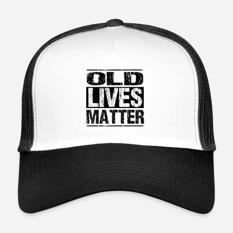50th birthday - Trucker Cap - white/black