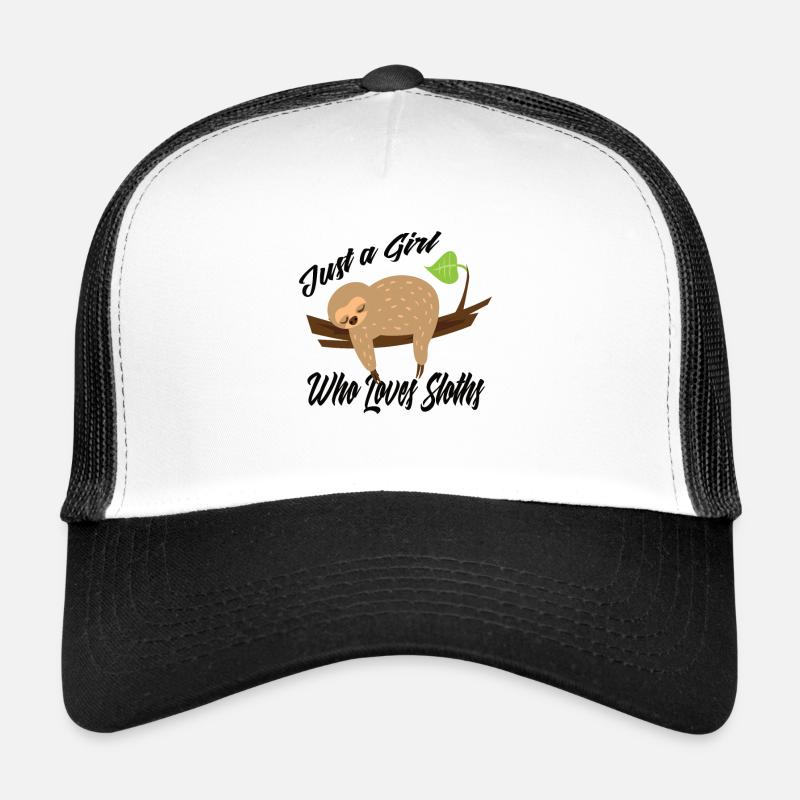 Sloths - Trucker Cap - white/black