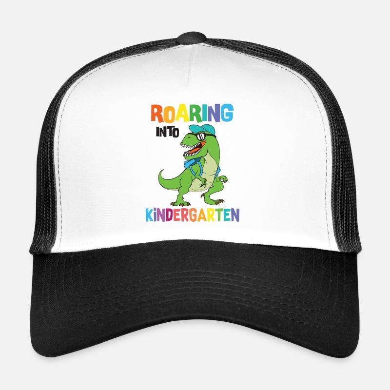 Kindergarten Kindergartenkind - Trucker Cap - Weiß/Schwarz