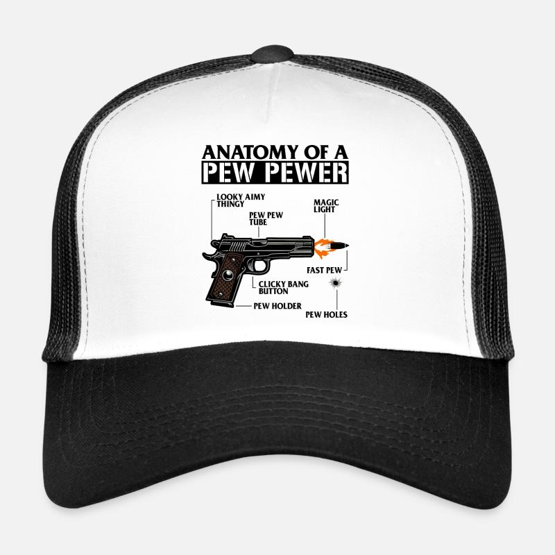 Graphique d’armes à feu Casquette trucker 