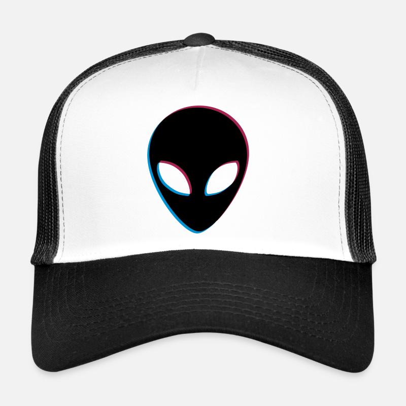Effet 3D extraterrestre Casquette trucker 