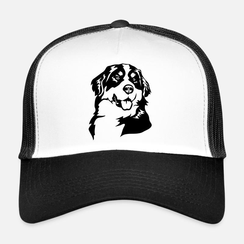 Tête de bouvier bernois Casquette trucker 