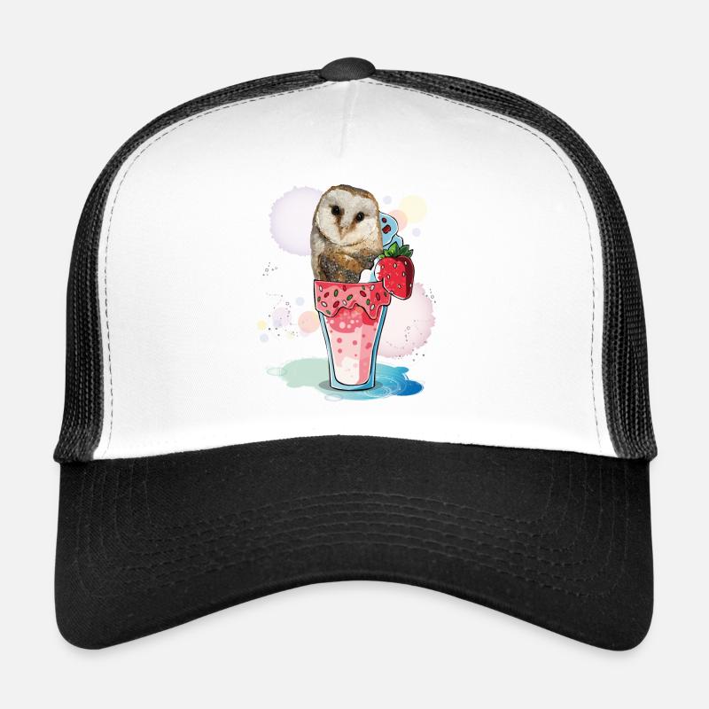 Hibou Casquette trucker 