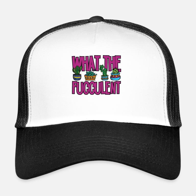 Ce que la plante succulente plante succulente cactus jardinage Casquette trucker 