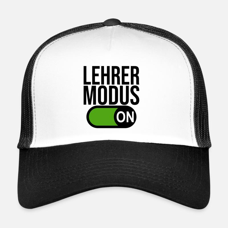 Lehrer Modus (schwarz) Trucker Cap