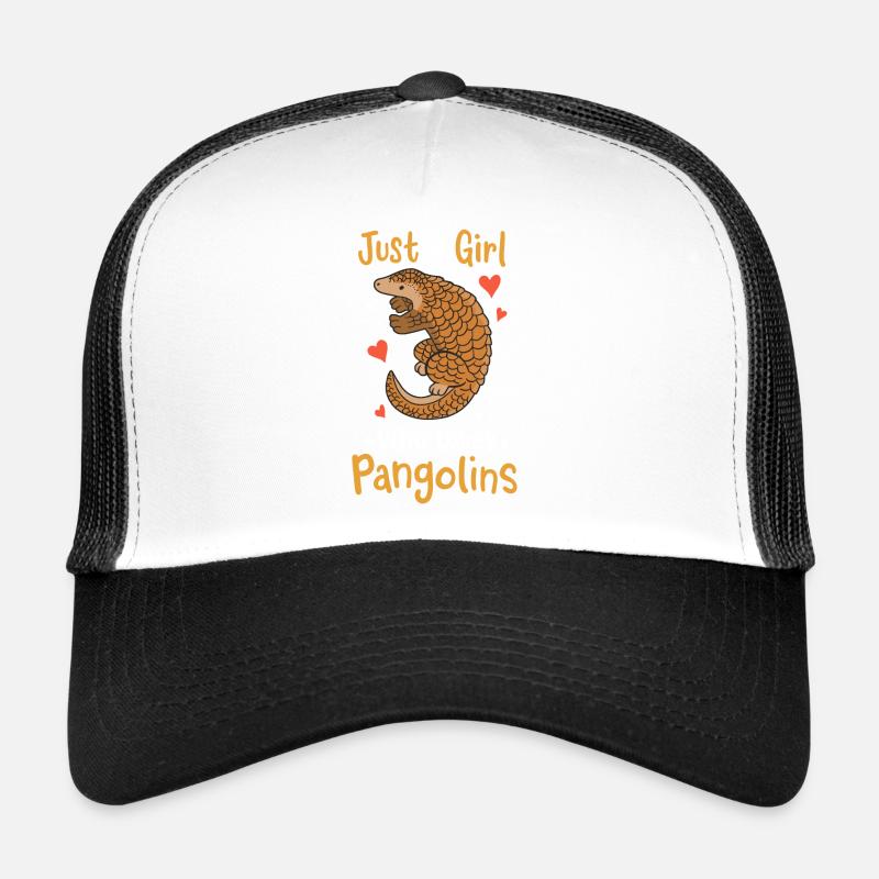 Pangolin Pangolin lovers - Trucker Cap - white/black