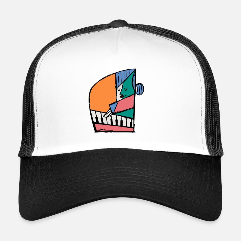 pianiste Casquette trucker 