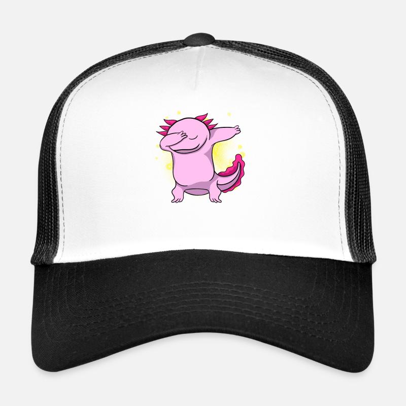 Dabbing Axolotl Casquette trucker 