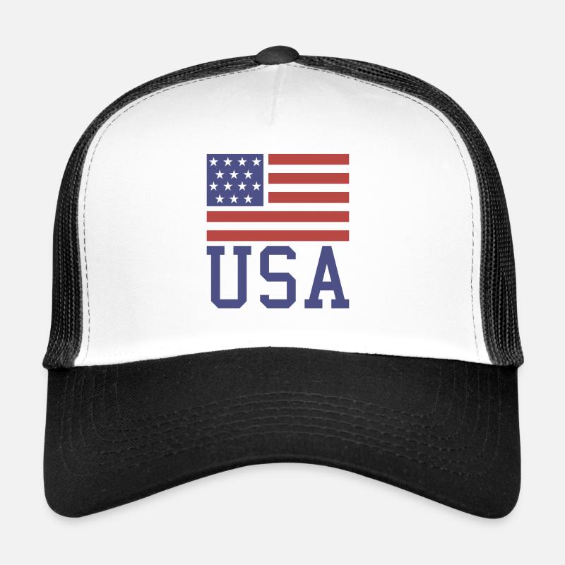 Flag USA Trucker Cap