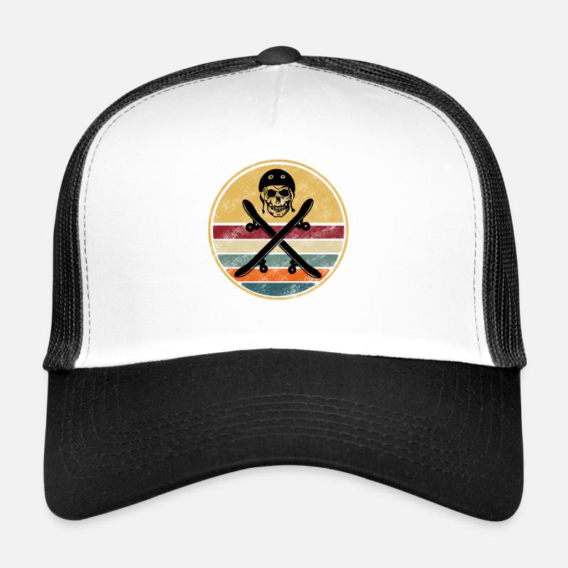 Skateboard Skate Skateboarding Trucker Cap