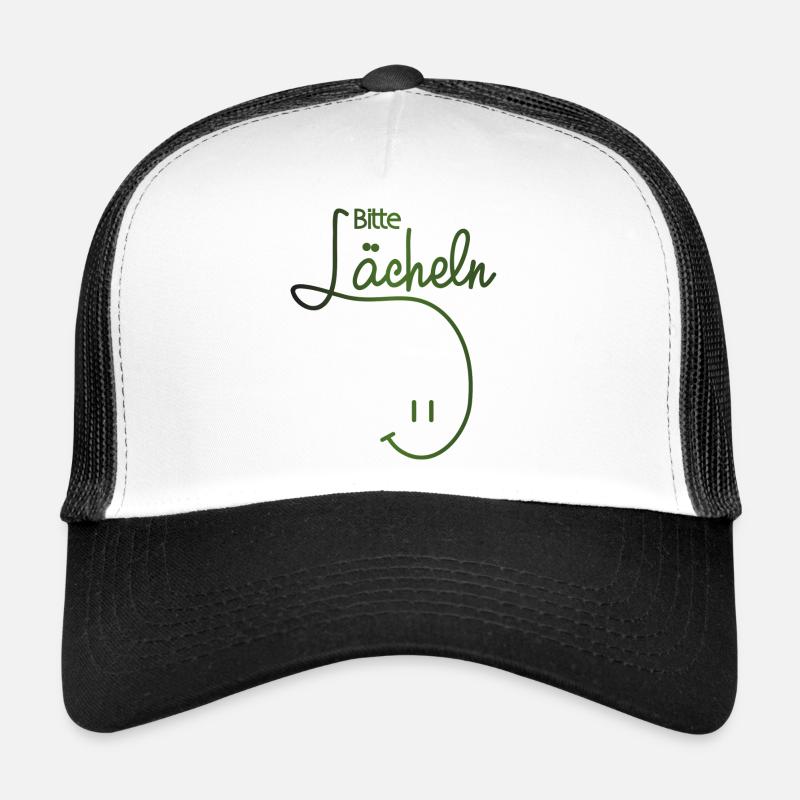 please smile Trucker Cap