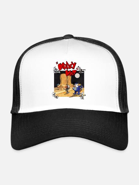 krazy kat Bandes dessinées - Casquette trucker  - blanc/noir - Devant