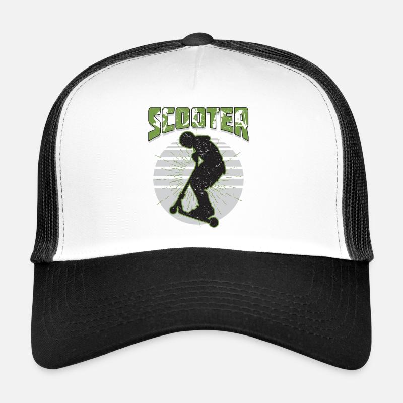 Scooter Cascadeur de scooters Casquette trucker 
