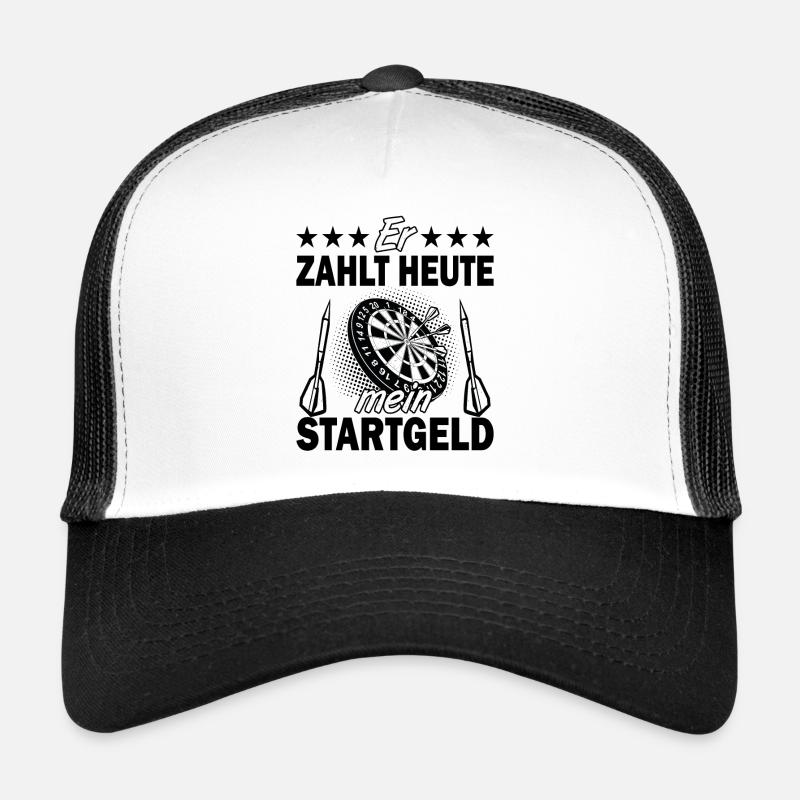 Darts Dart - Trucker Cap - Weiß/Schwarz