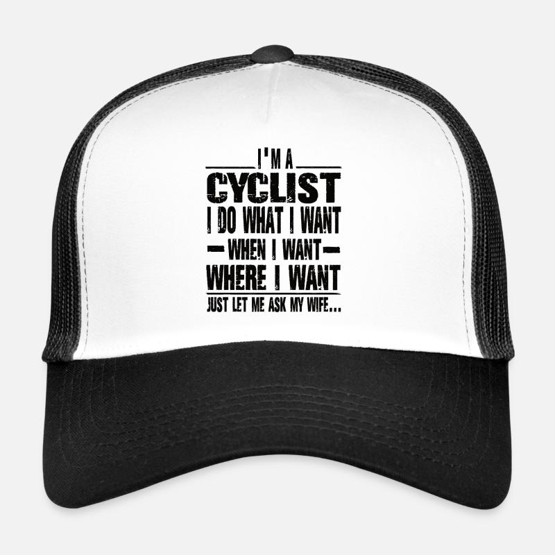 Fahrradfahrer Trucker Cap