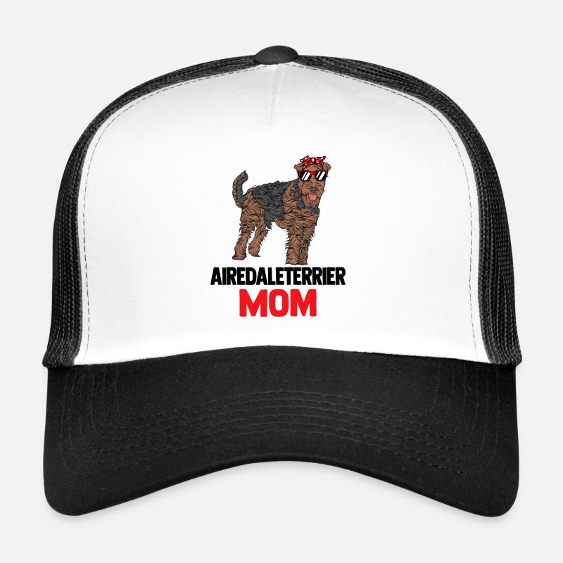 Airedale Terrier Trucker Cap