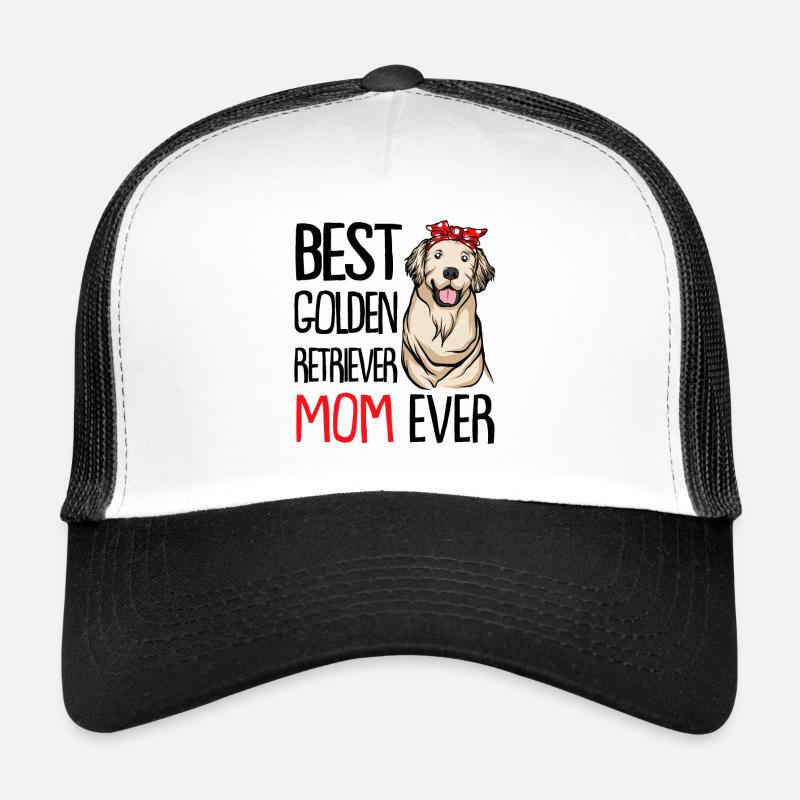 Golden Retriever Trucker Cap