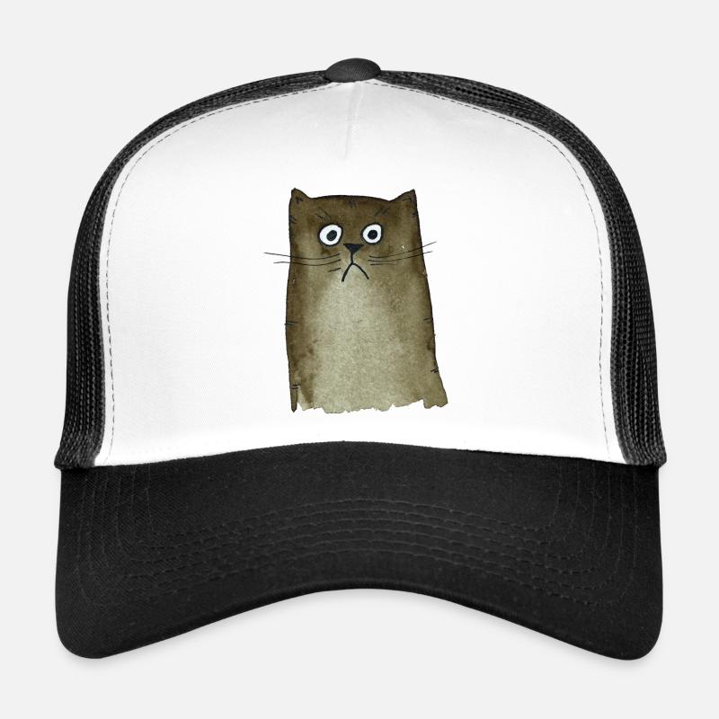 Cat brown Trucker Cap
