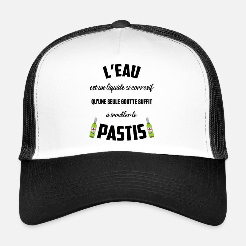 Eau et Pastis Casquette trucker 