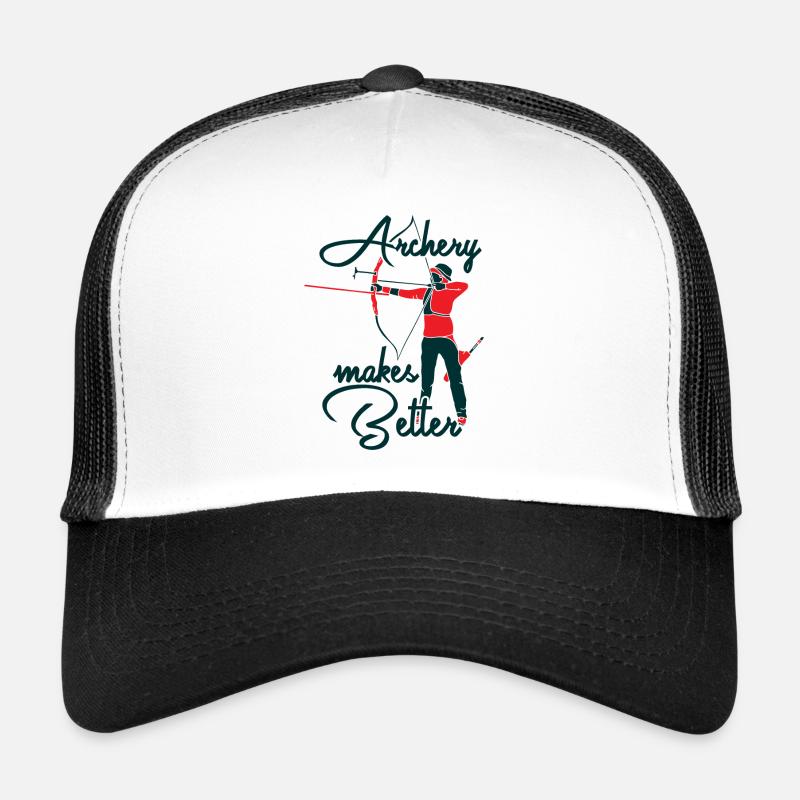 Pfeil und Bogen Bogenschießen Sport Bogenschütze S Trucker Cap