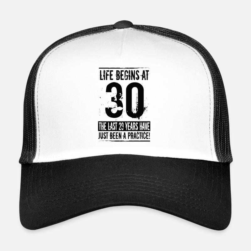 30e anniversaire Casquette trucker 