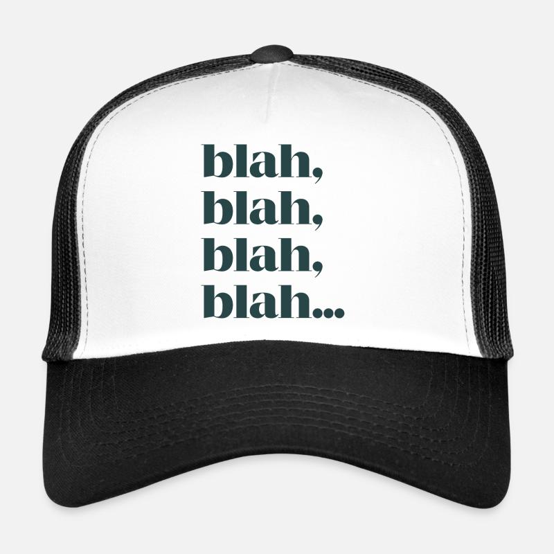 Blah bla bla Casquette trucker 