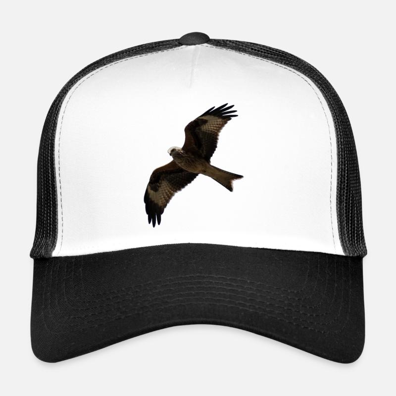 Milan im Flug - Trucker Cap - Weiß/Schwarz