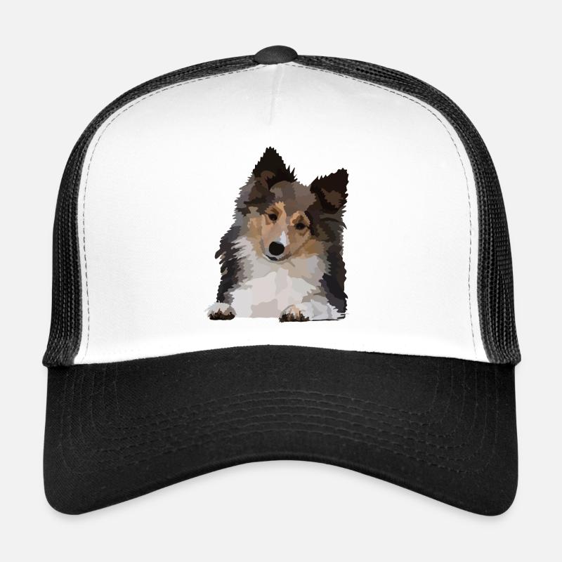 Dani, der Sheltie Trucker Cap