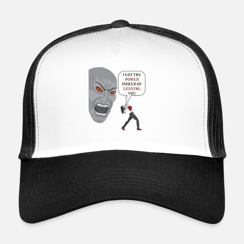 Scheidung, Trennung, Ende, Verlassen, Powerfrau Trucker Cap