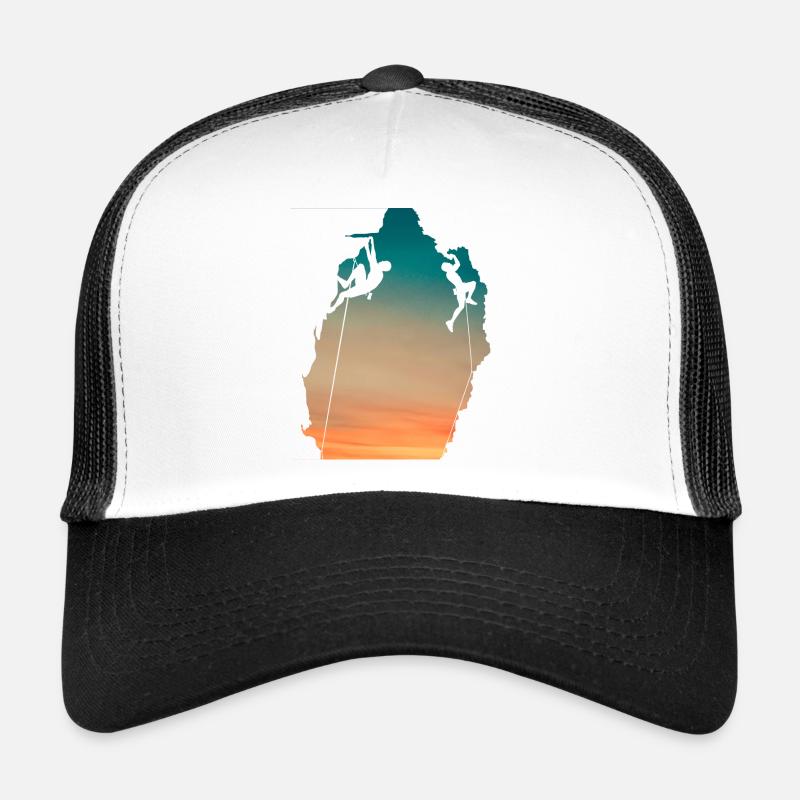 Couchersoleil falaise grimpeurs Casquette trucker 