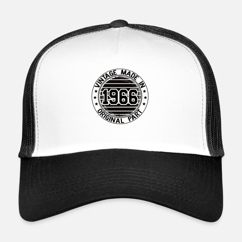 Vintage Made In 1966 Original Part Birthday 1966 Trucker Cap