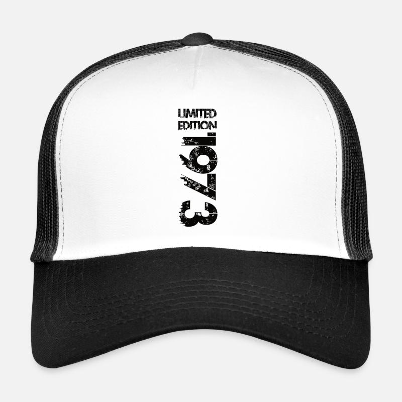 Limited Edition 1973 - Trucker Cap - Weiß/Schwarz
