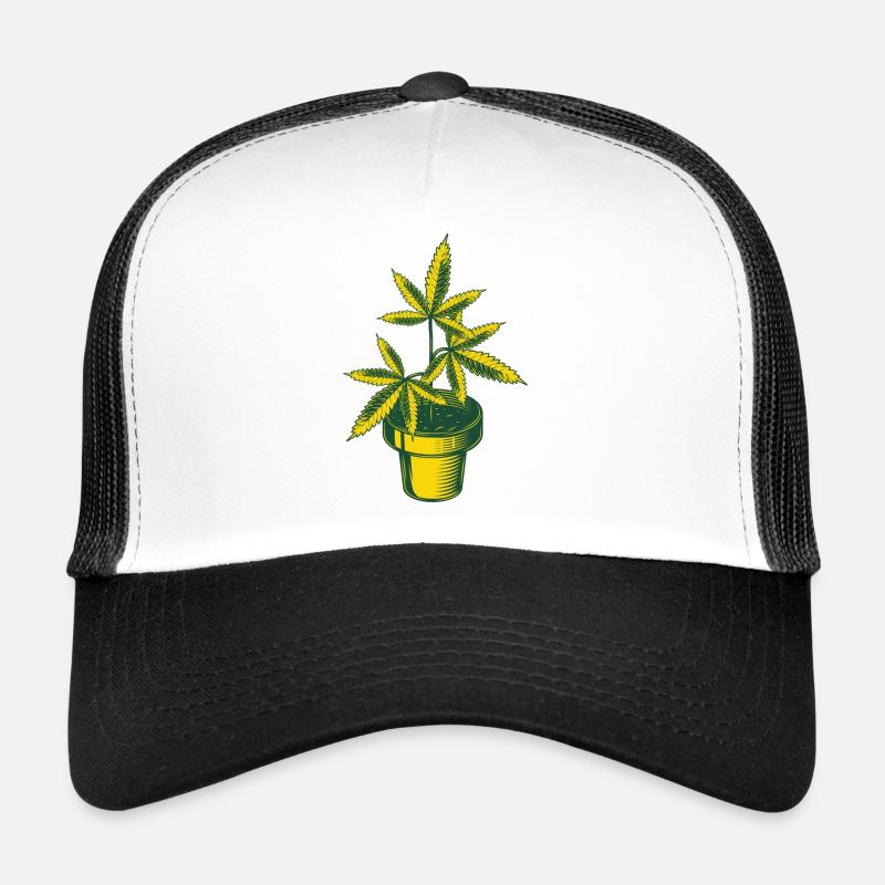 Cannabis Hanfplanze Trucker Cap