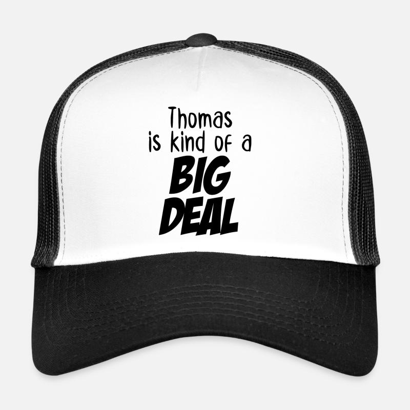 Thomas est un peu un gros problème Casquette trucker 