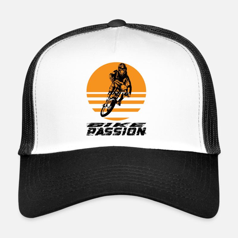 FAHRRAD - Trucker Cap - Weiß/Schwarz
