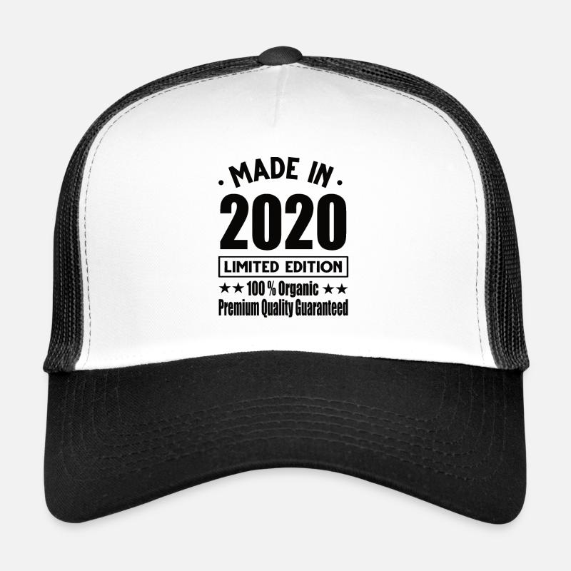 Made in 2020 Vintage Retro Limited Edition Trucker Cap