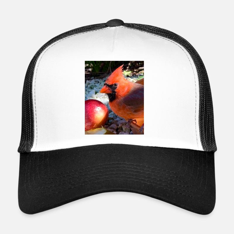 Northern Cardinal Trucker Cap
