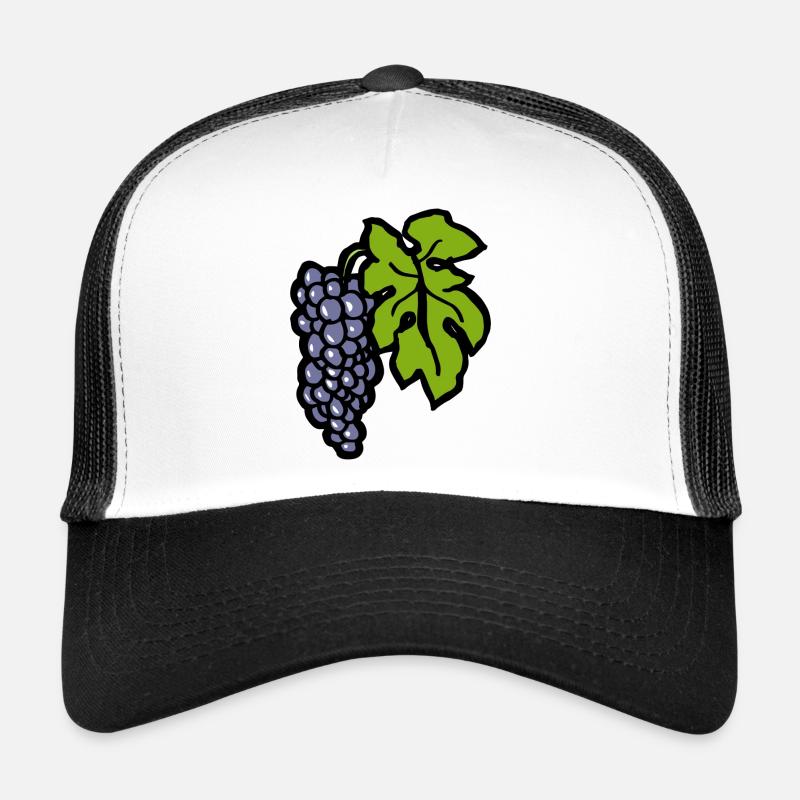 Grapevine Pinot Noir Gift Funny Winemaker Grape Trucker Cap