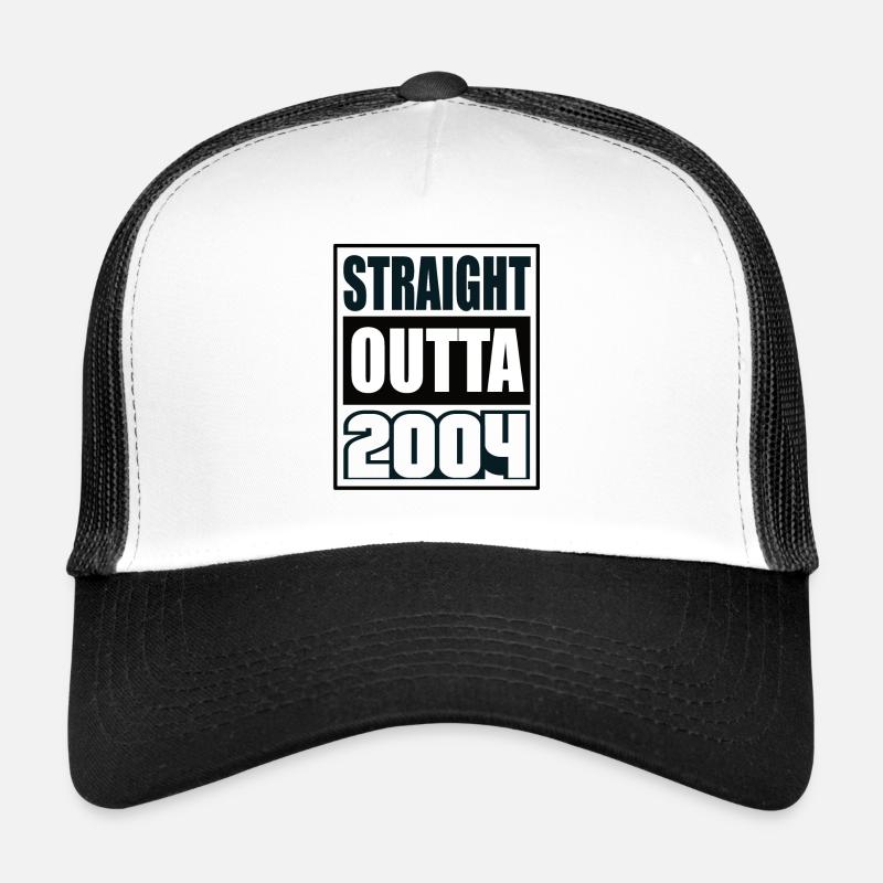 Straight Outta 2004 Geburtstag 2004 Geboren 2004 Trucker Cap
