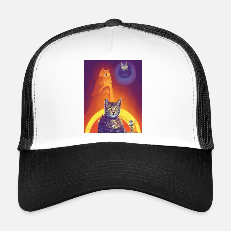 Dieu égyptien Chat Casquette trucker 