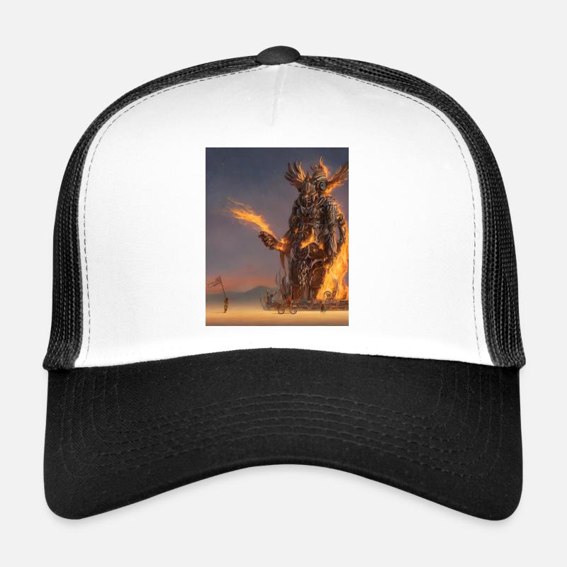 Burning Man Trucker Cap