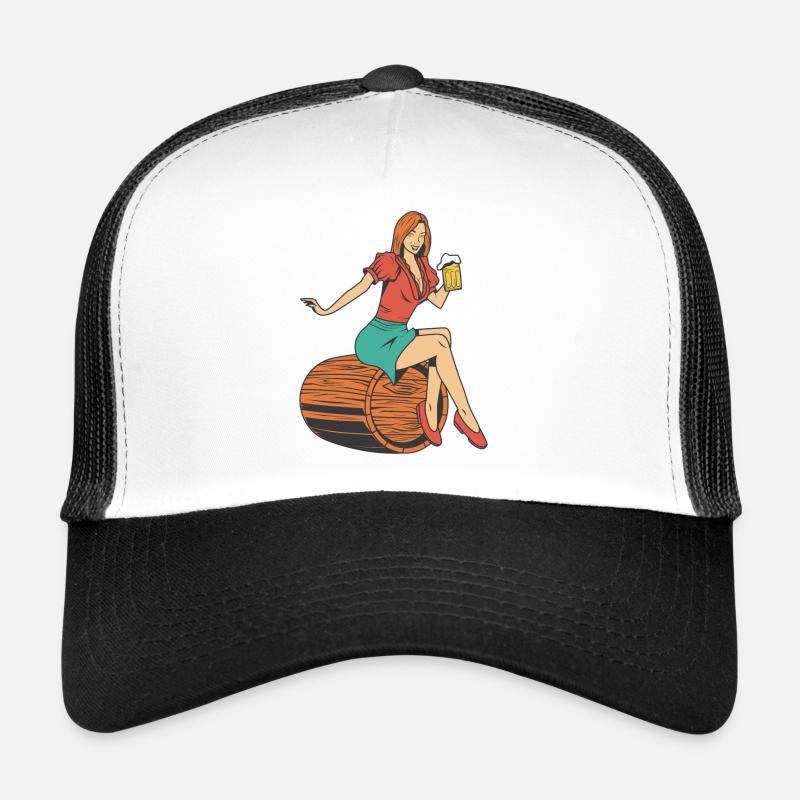 Mme Bierfass Casquette trucker 