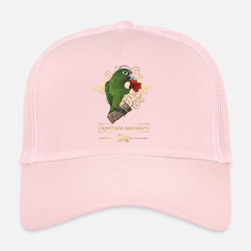 La perruche à front orange Casquette trucker 