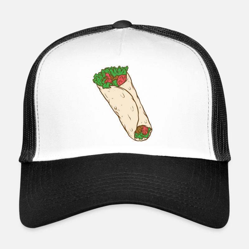 Wrap - Trucker Cap - Weiß/Schwarz