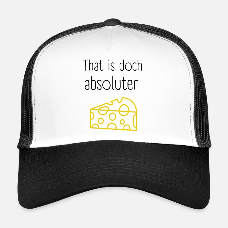 C’est le fromage absolu Denglisch Design Casquette trucker 