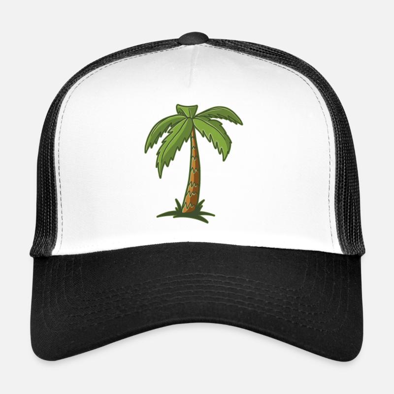 Palm tree Trucker Cap