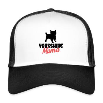 Yorkshire Terrier - Trucker Cap - white/black - Front