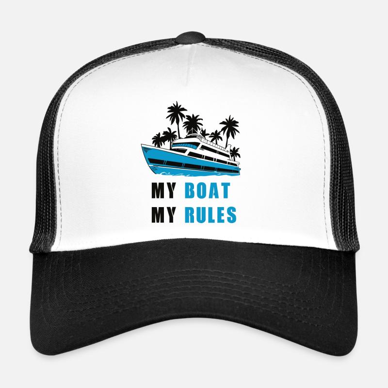 Mon bateau, mes règles Casquette trucker 