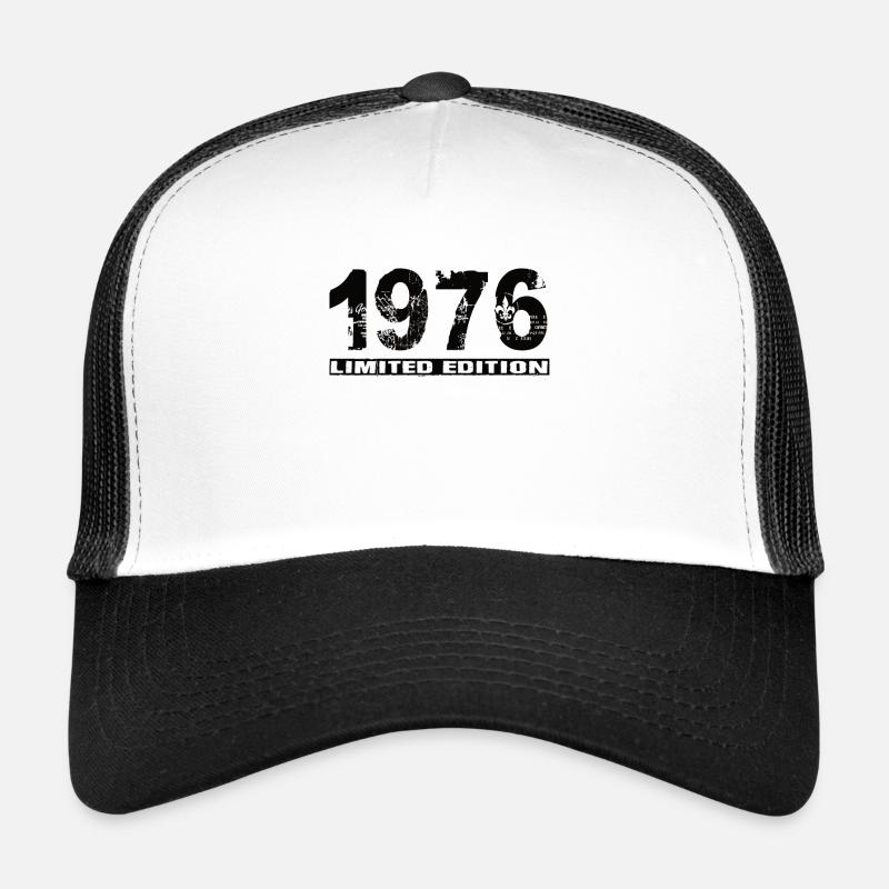 Limited Edition 1976 - Trucker Cap - Weiß/Schwarz